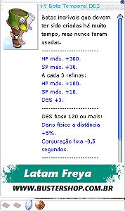 +9 Botas Temporais DES Histeria MA4