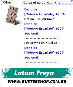 Carta Alma de Kathryne