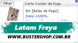 Carta Condor de Fogo