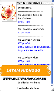 Ovo de Pesar Noturno