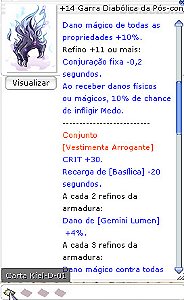 +14 Garra Diabólica da Pós-Conjuração