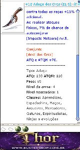 +12 Adaga dos Orcs