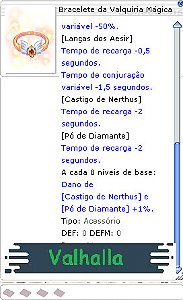 Bracelete da Valquíria Mágica