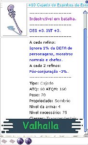 +10 Cajado de Espinhos da Escuridão PE 3,3