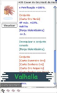 +20 Cocar do Orc Herói