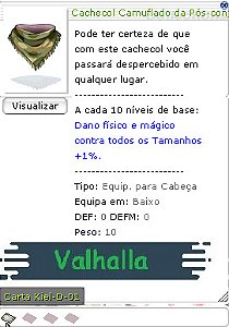 Cachecol Camuflado da Pós-Conjuração