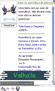Tiara de Asmodeus do Alto Risco