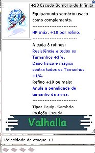 +10 Escudo Sombrio do Infinito