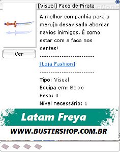 [Visual] Faca de Pirata