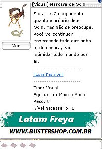 [Visual] Máscara de Odin