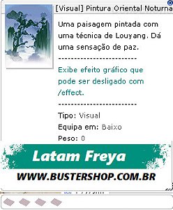 [Visual] Pintura Oriental Noturna