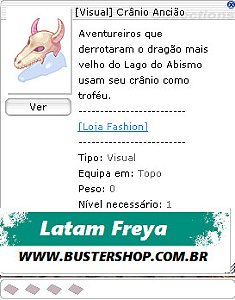 [Visual] Crânio Ancião