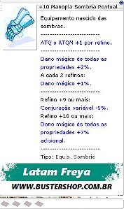 +10 Manopla Sombria Pontual