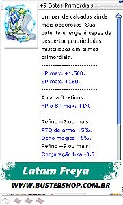 +9 Botas Primordiais [1]