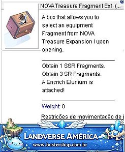 NOVA Treasure Fragment Ex1 ( Selection)