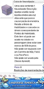 Caixa de Neuralizador