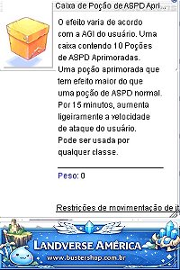 Caixa de Poção de ASPD Aprimorada