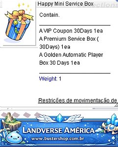 Happy Mini Service Box