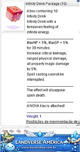 Infinity Drink Package (10)