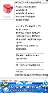 Infinity Drink Package (100)