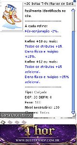 +20 Botas Três Marias de Satã