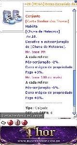 +20 [MEGA] Botas Espaciais da Perdição
