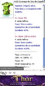 +20 Couraça do Orc de Espelhos
