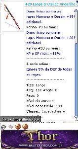 +20 Lança Brutal