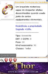 Bracelete Suntuoso do Ventríloquo HP 500 Trip