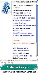 +10 Malha Sombria Penetrante