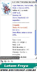 +12 Katar Primordial das Lâminas Bi