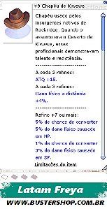 +9 Chapéu de Kiwawa