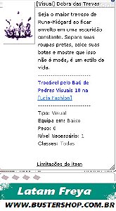 [Visual] Dobra das Trevas