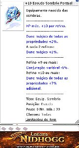 +10 Escudo Sombrio Pontual