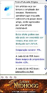 Pedra Flutuante Mágica