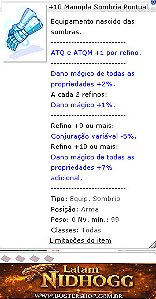 +10 Manopla Sombria Pontual