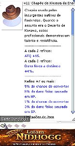 +11 Chapéu de Kiwawa