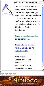 [Visual] Foice de Bafomé
