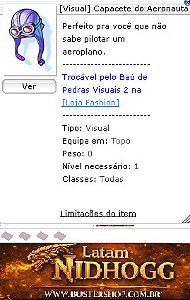 [Visual] Capacete do Aeronauta