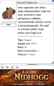 [Visual] Capivara