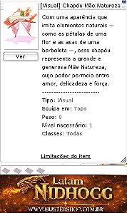[Visual] Chapéu Mãe Natureza