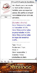 [Visual] Chapéu do Sambista