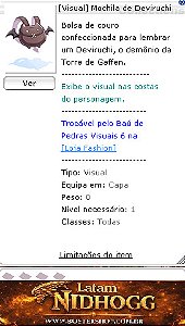 [Visual] Mochila de Deviruchi