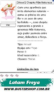 Chapéu Mãe Natureza