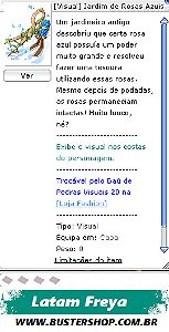 [Visual] Jardim de Rosas Azuis