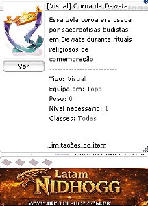 [Visual] Coroa de Dewata