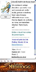 [Visual] Jardim de Rosas Azuis