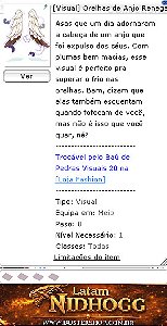 [Visual] Orelhas de Anjo Renegado