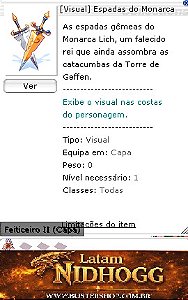 Visual] Espadas do Monarca Encantado Feiticeiro