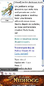 [Visual] Jardim de Rosas Azuis Encantado Arcano